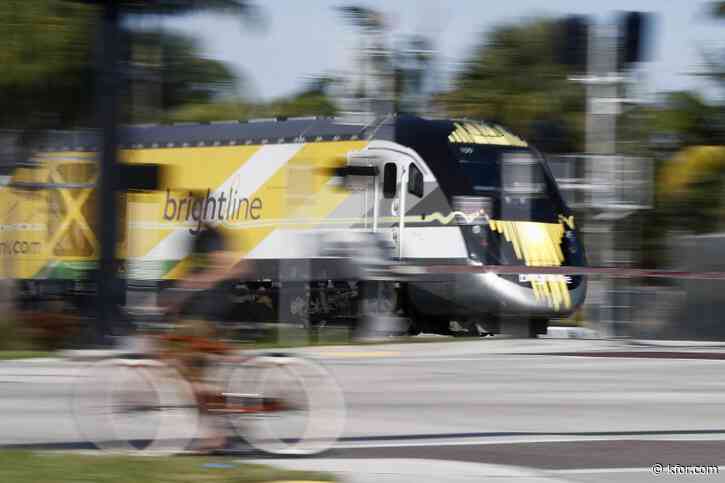 At least 15 people injured after Florida train hits fire truck