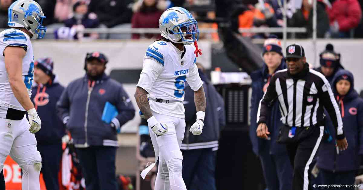 Lions WR Jameson Williams fined for taunting vs. Chicago Bears