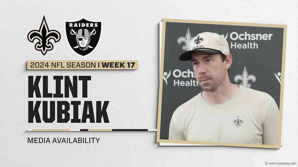 Klint Kubiak on Foster Moreau, Spencer Rattler | New Orleans Saints