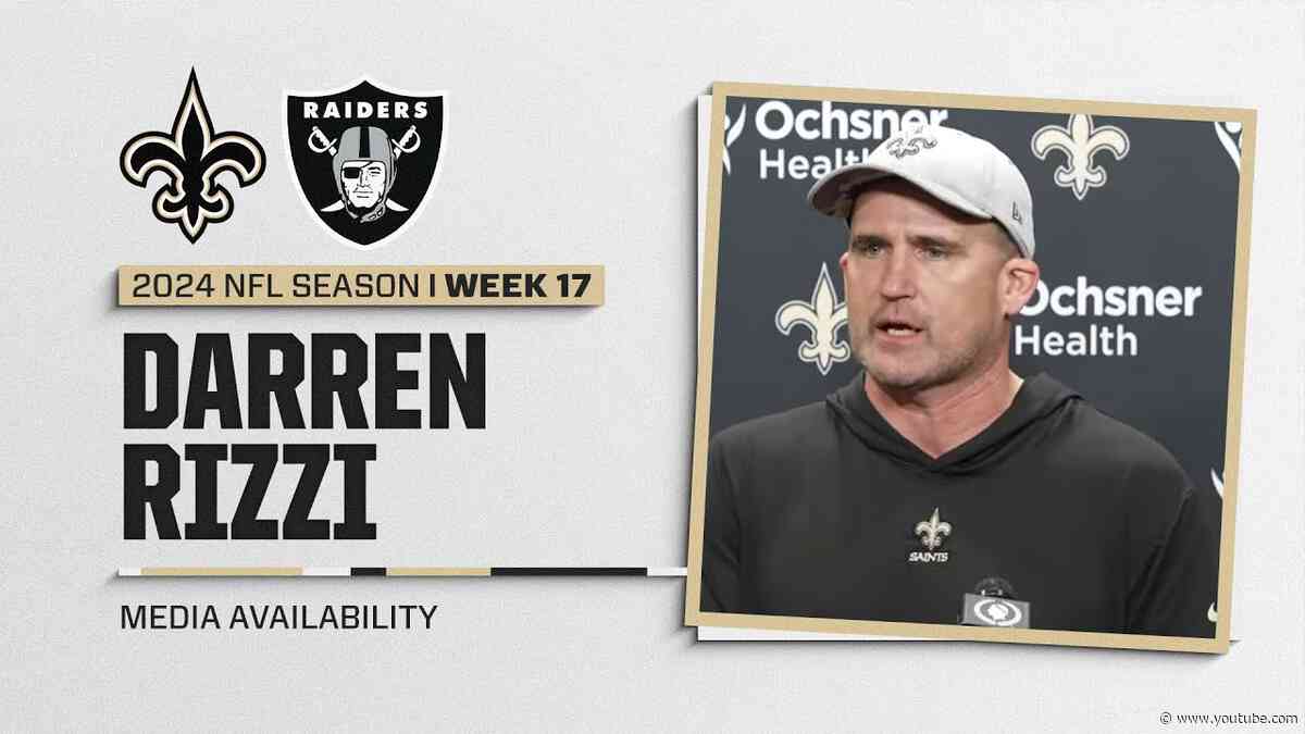 Darren Rizzi on injury updates, practice schedule | New Orleans Saints