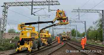 New Year travel chaos fears as £100,000 of cables stolen from huge train project