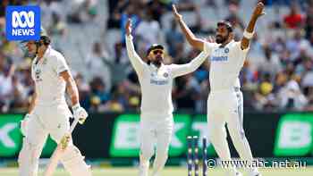 Live: Konstas skittled by Bumrah as India puts pressure back on Australia