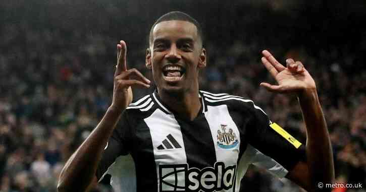 Newcastle United set huge asking price for Arsenal to sign Alexander Isak