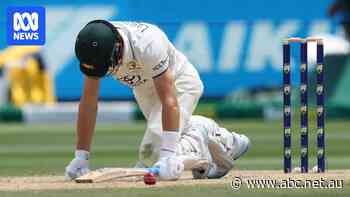 Live: Konstas and Khawaja skittled as Aussie second innings stuck in the mud