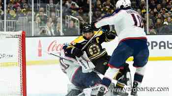 Bruins blank Blue Jackets, avenge home-and-home loss