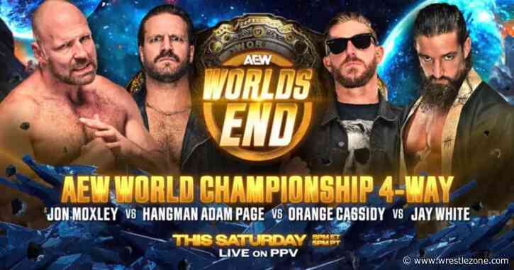 AEW Worlds End: World Championship Four-Way Result