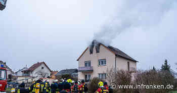 Feuer im Landkreis Bamberg: Brand in Dachgeschosswohnung - Bewohner verletzt