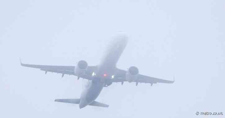 Hundreds of flights delayed from one of UK’s busiest airports due to thick fog