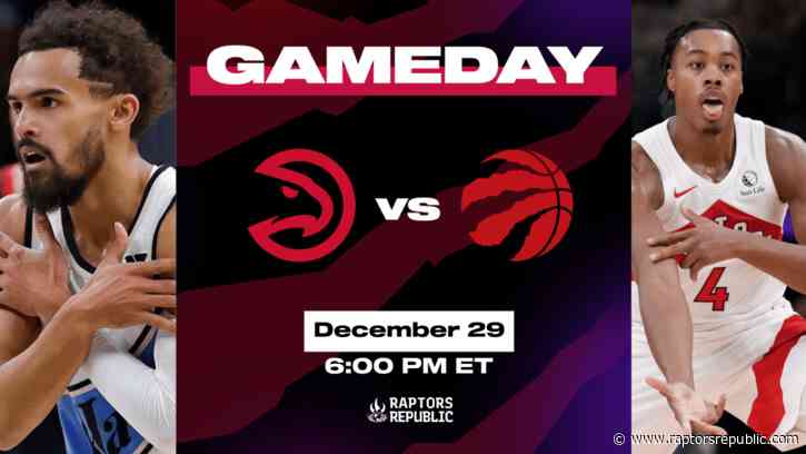 Gameday: Hawks @ Raptors, December 29