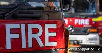 One taken to hospital after Dartford house fire