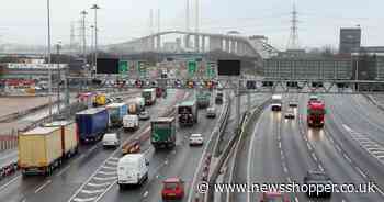 Recap after Dartford tunnel approach congested after fire and crash