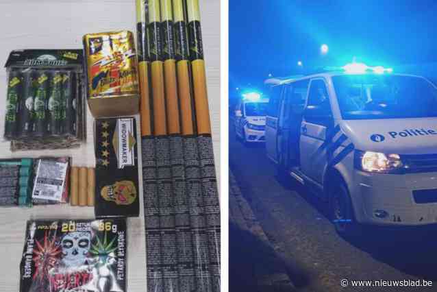 Politiepatrouille treft vuurwerk aan in voertuig: “In beslag genomen en pv opgesteld”