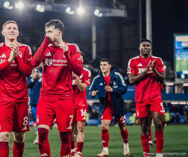 Aina, Awoniyi Feature As Forest Beat Everton, Move Up To Second