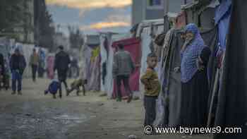 A fourth infant dies of the winter cold in Gaza as families share blankets in seaside tents