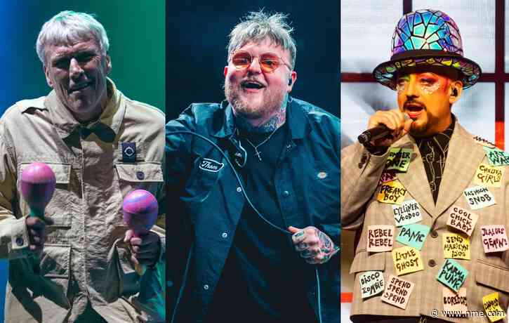 Watch Bez and Boy George join The Lottery Winners at Manchester show