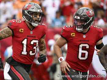 Mayfield throws 5 TD passes and Bucs keep playoff, NFC South hopes alive with 48-14 rout of Panthers