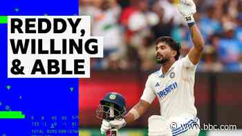 Reddy's best shots from his maiden Test century