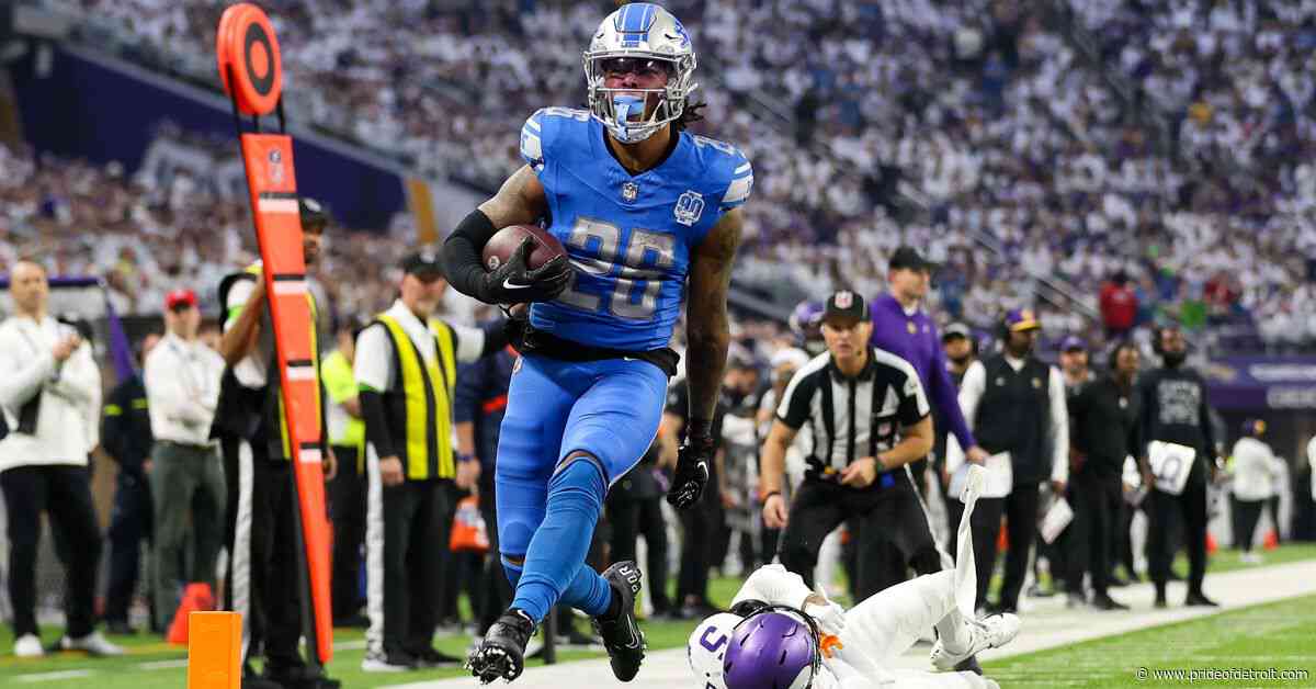 Lions favorites over Vikings with NFC North, No. 1 seed on the line