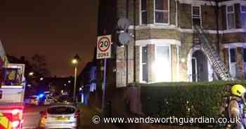 Four people taken to hospital after being rescued from flat fire in Brixton