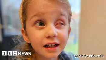 Bravery award for girl, 4, with eye cancer