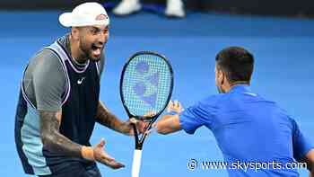 Kyrgios wins alongside Djokovic in doubles on tennis return