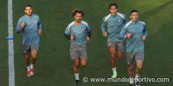 Un regreso y cuatro ausencias en el entrenamiento del Atlético