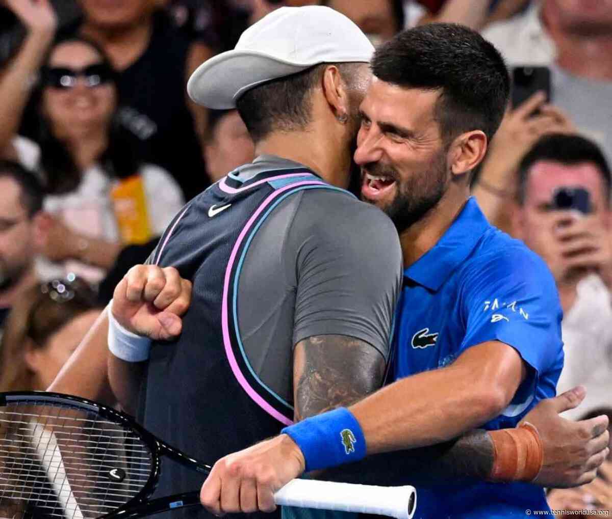 Brisbane: Novak Djokovic e Nick Kyrgios win doubles thriller, to play No.1 seeds next