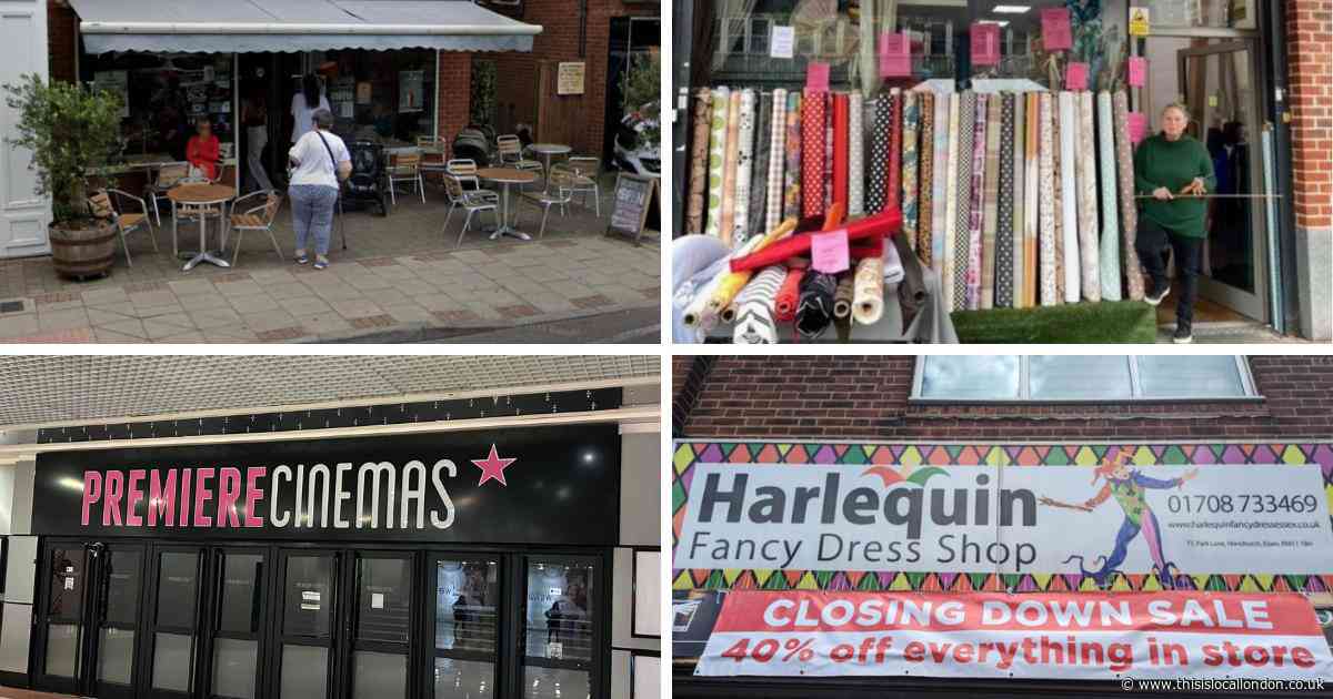 Five businesses Havering and Brentwood lost in 2024