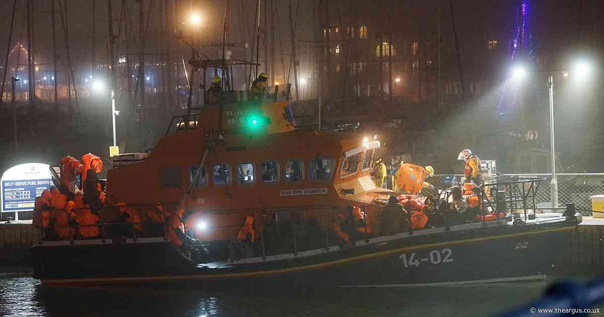 Border Force called in as people rescued from small boats in emergency operation