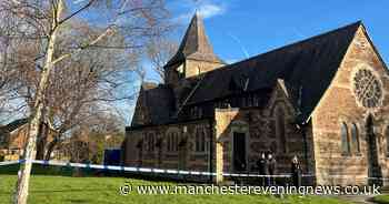 LIVE: Police tape off Greater Manchester church with forensic tent at scene - updates