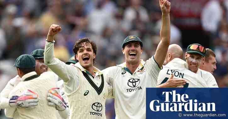 Pat Cummins celebrates one of Australia's 'great wins' over India in MCG Test – video