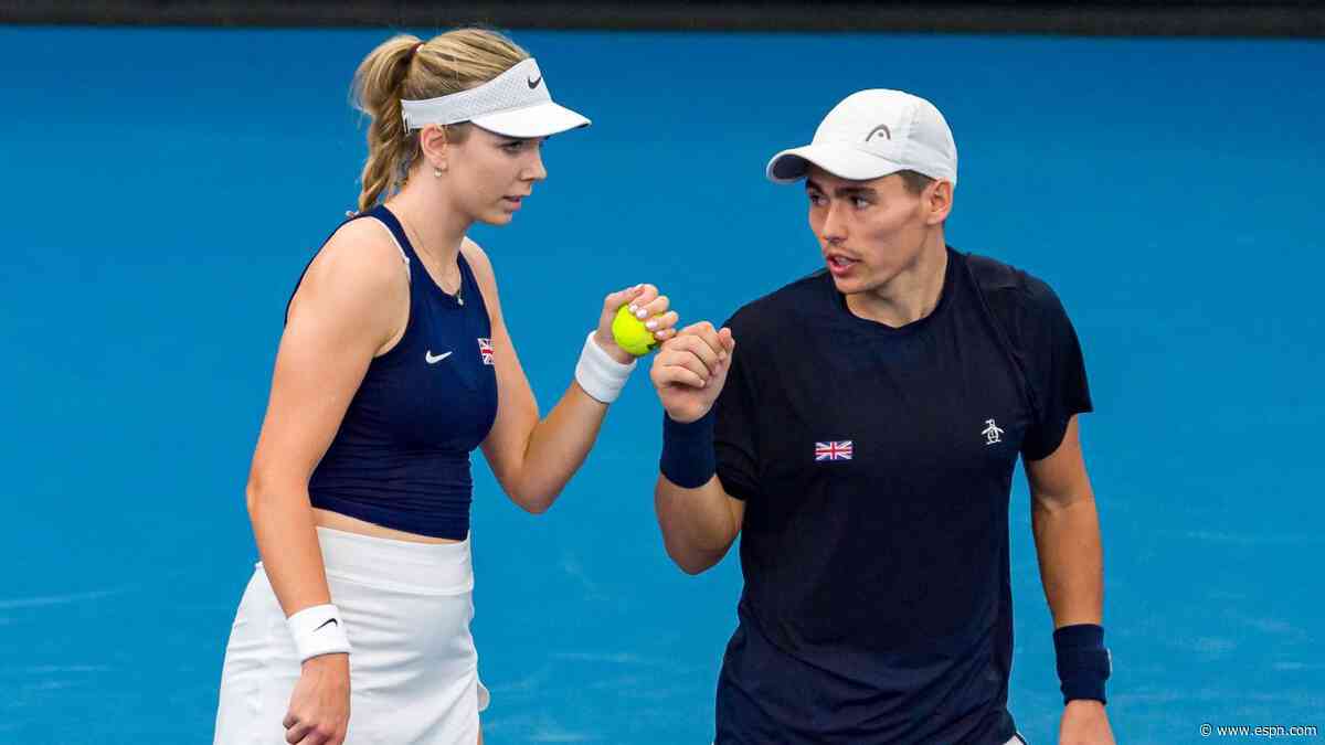 United Cup: GB pair Boulter, Broom beat Argentina