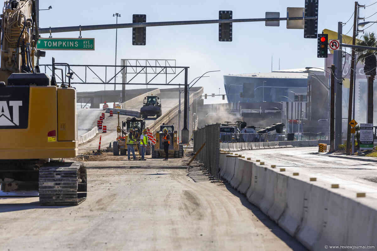 I-15/Tropicana project rolls into 2025 with costlier price tag, new planned road