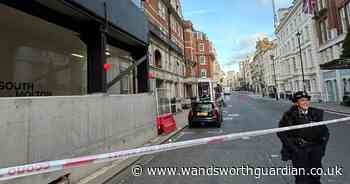 Man, 36, fighting for life after stabbing on major central London street