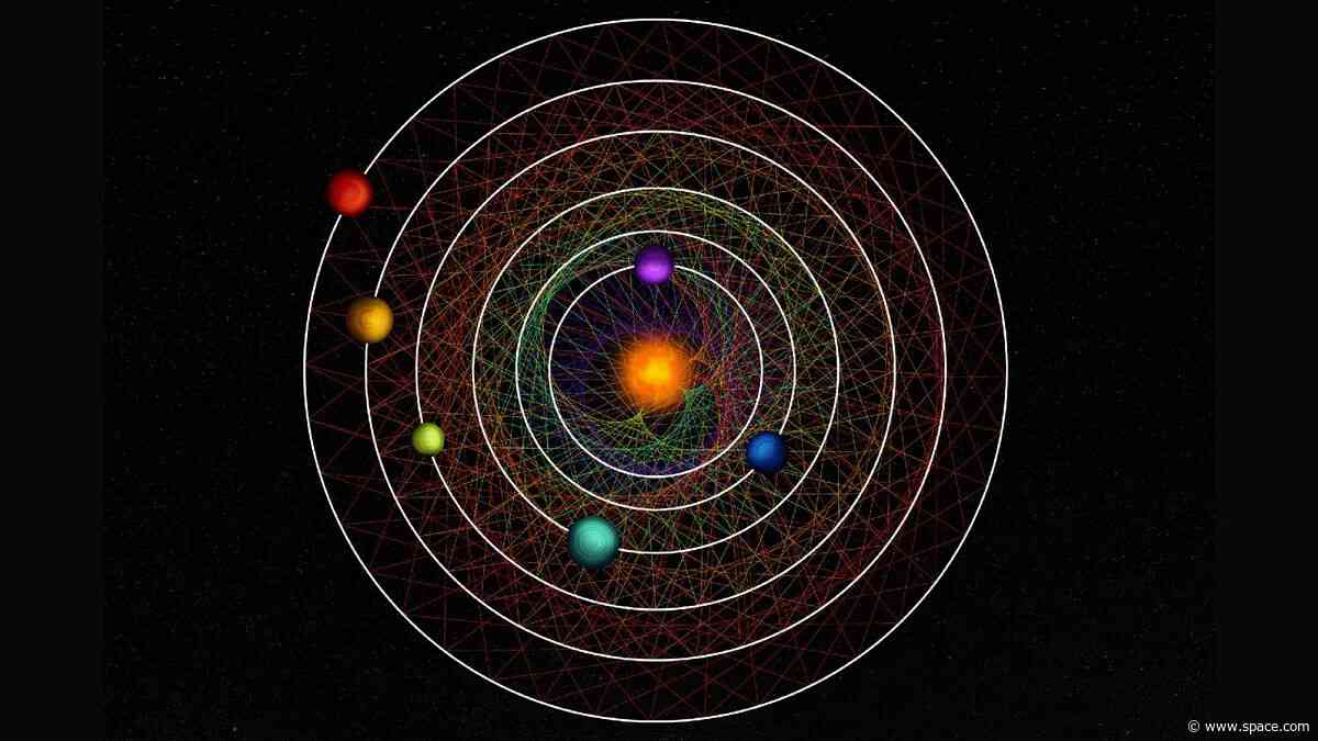 'Mathematically perfect' star system discovered 105 light-years from Earth may still be in its infancy. Could that change its prospects for life?