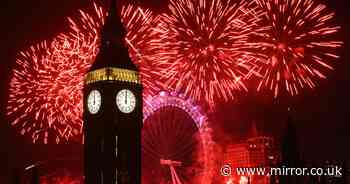 London's New Year's Eve fireworks in jeopardy as expert issues wind warning