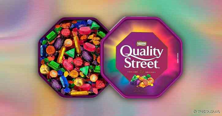 Family spends almost 20 years counting their Quality Street — and find 70 less