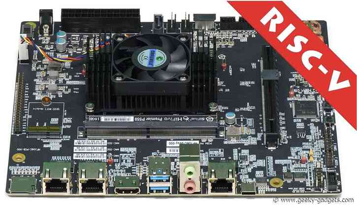 Powerful SiFive RISC-V Development Board – HiFive Premier P550