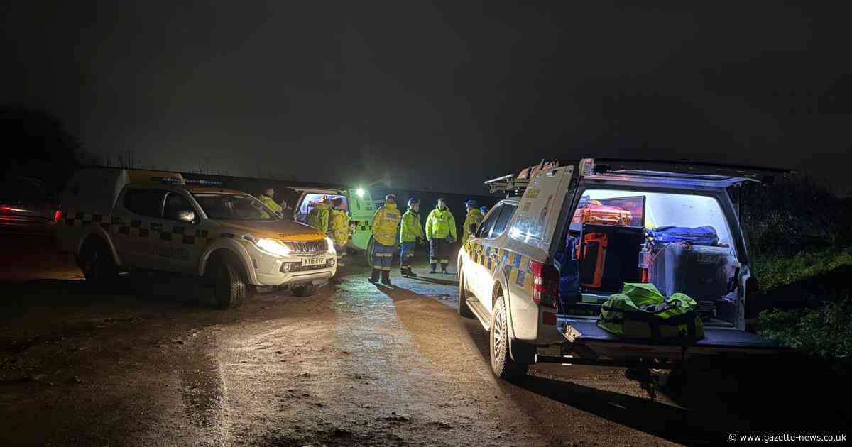 Large coastguard search lasts 'nearly two hours' around Essex marina