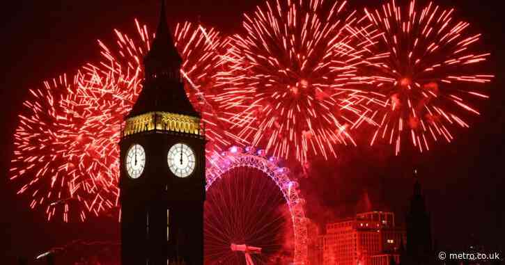 How to watch the London fireworks on TV for New Year as 2025 arrives