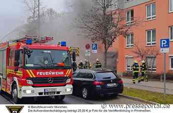 FW-M: Rauchentwicklung im Treppenhaus (Harthof)