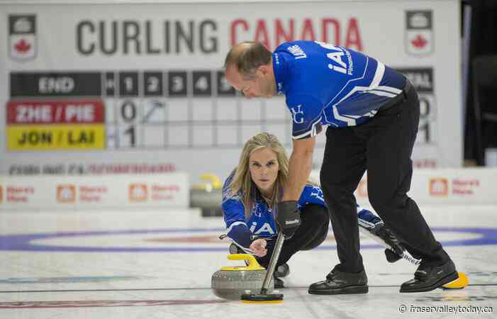 Jennifer Jones and Brent Laing win opener at Canadian mixed doubles curling trials