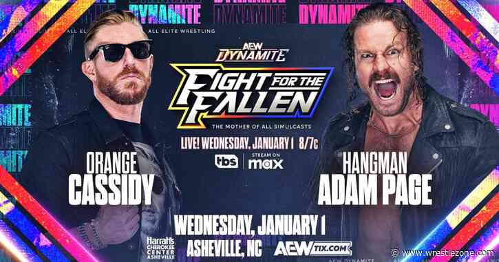 Orange Cassidy vs. Hangman Page Set For AEW Dynamite: Fight For The Fallen