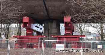 Pictures of Gateshead Flyover work to strengthen structure ahead of New Year