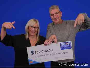 Leamington couple buys winning $100K Encore ticket