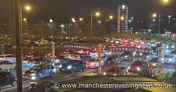 Children are crying, everyone is shouting' - Fights outside Trafford Centre as shoppers stuck for FIVE HOURS