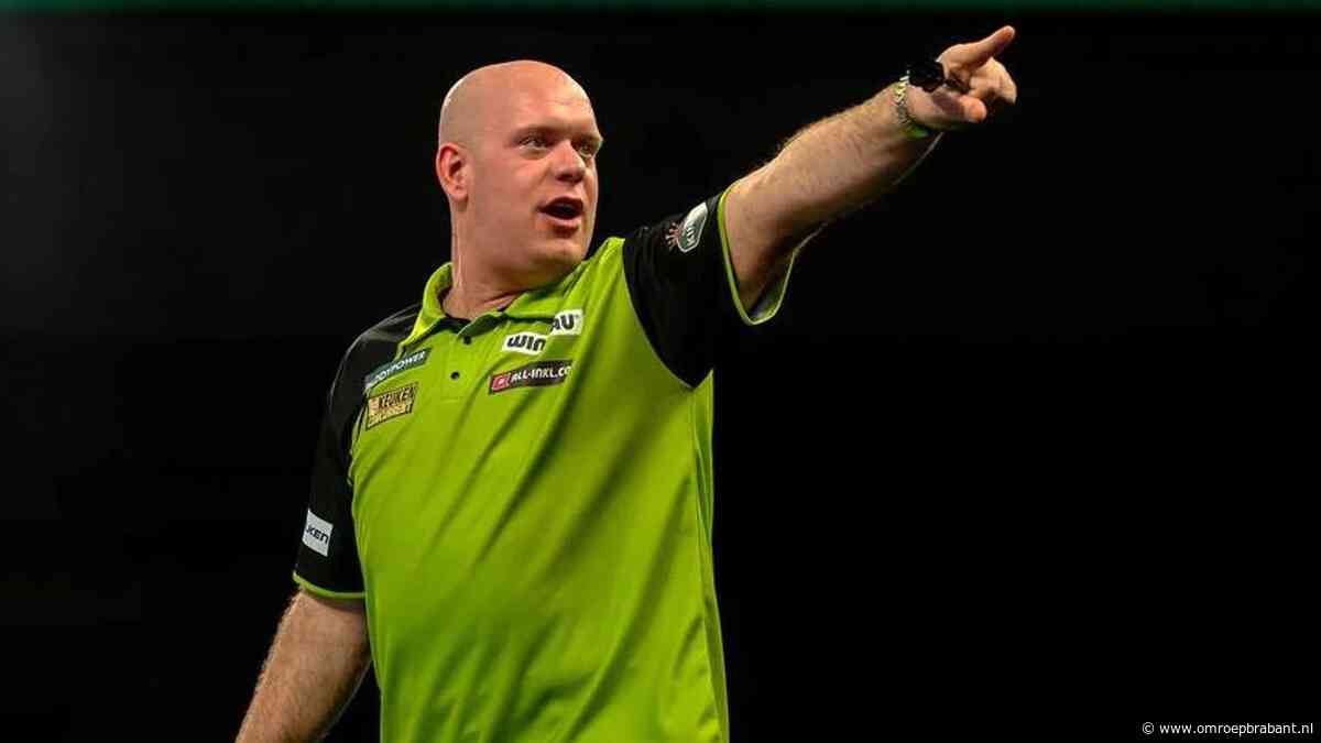 Michael van Gerwen bij beste acht van de wereld na derde winst op WK