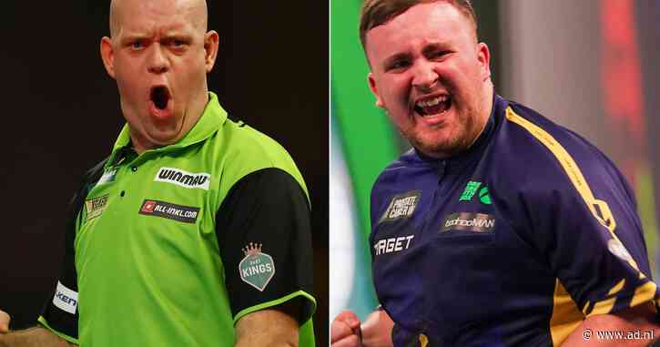 ‘Trotse’ Michael van Gerwen naar kwartfinale na zege op Jeffrey de Graaf, Luke Littler overleeft zware test