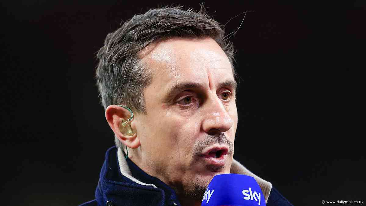 Gary Neville explains why Arsenal will STILL win the Premier League this term despite trailing table-toppers Liverpool by NINE points as he makes mid-season predictions with Jamie Carragher