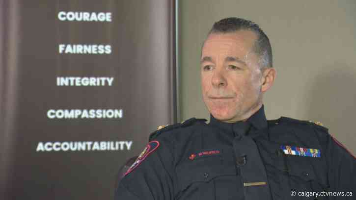 Calgary police chief talks gangs, downtown safety, relationship with the province, protests